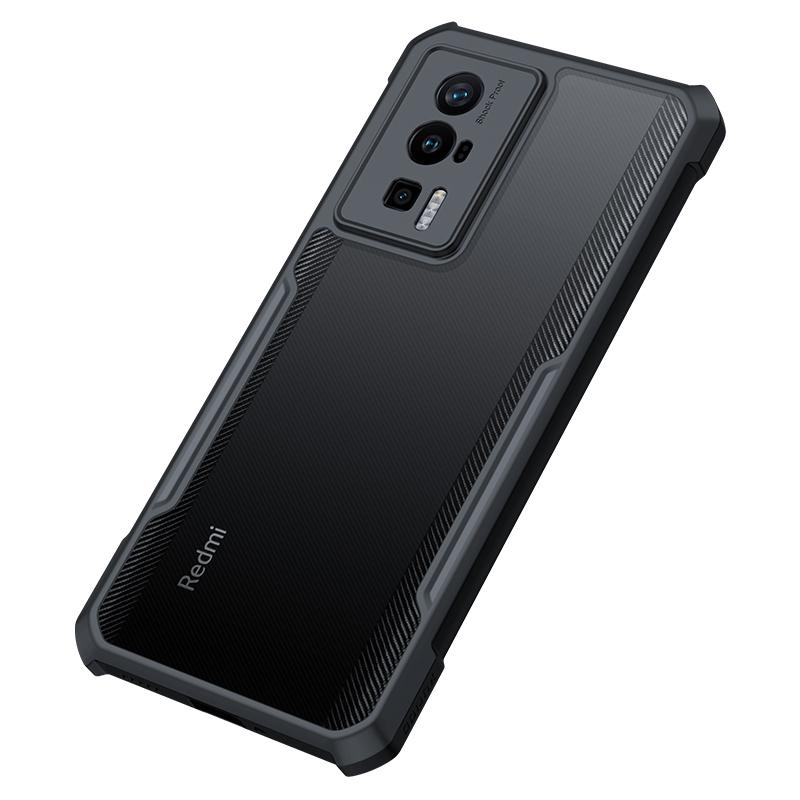 

XUNDD Phone Case for Xiaomi Redmi K60 5G/K60 Pro 5G/Poco F5 Pro 5G TPU+Acrylic Shockproof Cover A