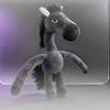Fantasy Style Horse Stuffed Toy Keychain Cartoon Simulation Simulation Horse Toy  Room Decoration