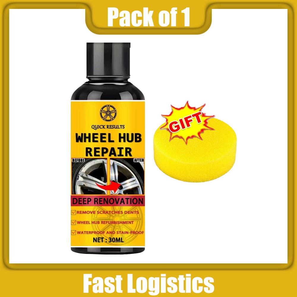 

Automobile wheel rim scratch reconditioning paste, tire rim scratch paint repair paste - aluminum alloy wheel hub repair