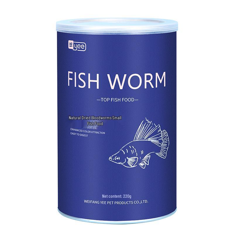 Tropische Fische Guppy & Flowerhorn Granulat: Getrocknetes Insektenfutter für Fische