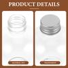 25pcs Christmas Candy Fillable Bottles Clear Plastic Ball Ornament DIY Drift Wishing Bottles Petals Fillable Juice Bottles 150ml
