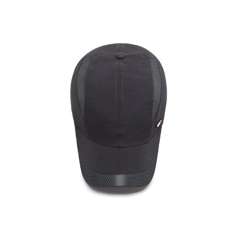 New Spring Summer Men Baseball Caps Male Breathable Mesh Snapback Hats Black Sport Dad Fishing Hats Cap For Men Dropshipping