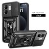 For Infinix Smart 9 Case Infinix Hot 40i Cover Smart9 HD Magnetic Ring Holder Armor Phone Case Slide Camera Protect Back Cover