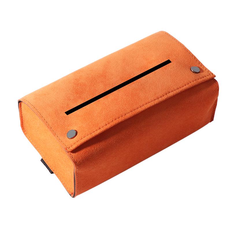 Alcantara Tissue Box for Tesla Screen, Console, & Seat Back