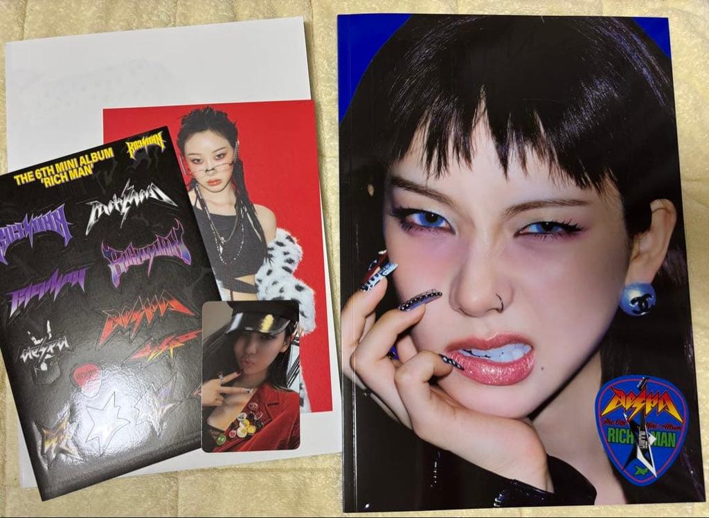 [USED] Aespa Rich Man 6th Mini Album ENERGY Ver