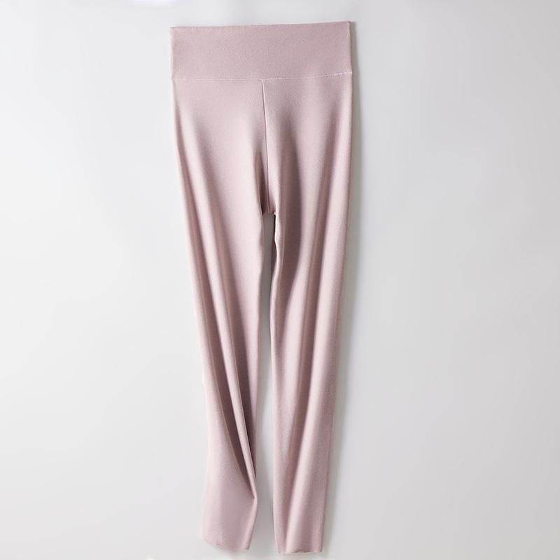 Women's Plus Size High Waist Polar Fleece Seamless Long Johns Inner Wear Winter Fleece Lined Thickened Thermal Pants Cotton Blend Base Layer Leggings