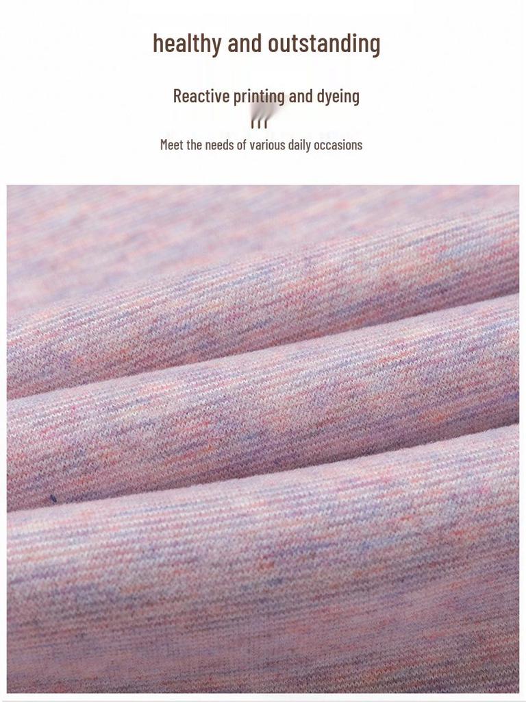 Fleece-Lined Thickened Women's Autumn & Winter Outfit Set for Middle-Aged and Elderly