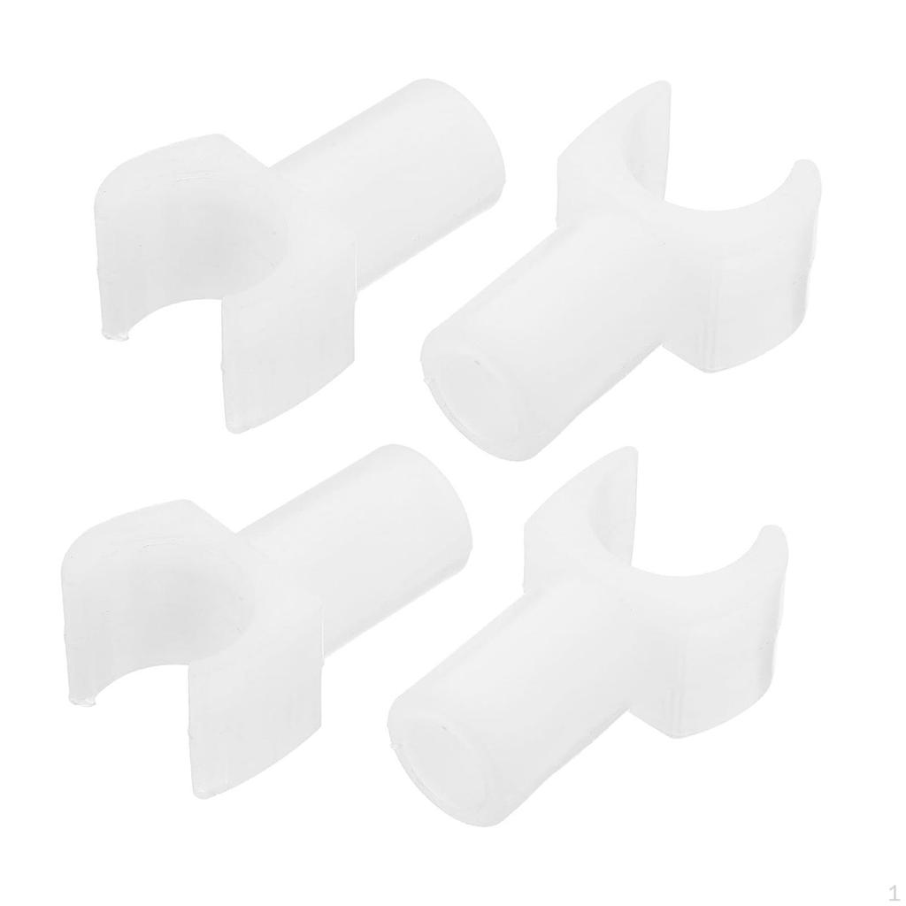 4x Replacement Wheelchair Seat Rail Guide Repair Parts Universal Components