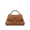 PO Smile Bag French Bolingen Niche Leather High-end Pleated Handbag Cross-body Female
