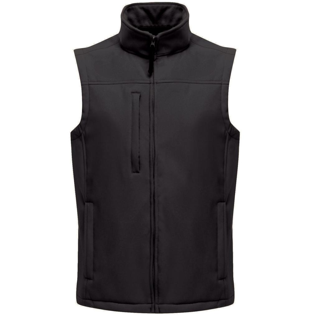 Regatta Mens Flux Softshell Bodywarmer / Sleeveless Jacket (Water Repellent & Wind Resistant)