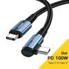 Essager Dual Type-C Elbow PD100W Fast Charging Cable for Laptops