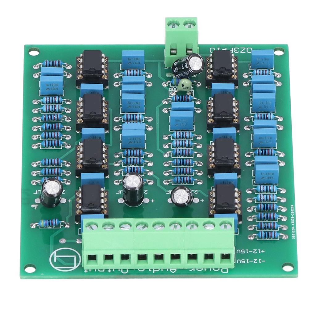 Preamp Module Preamplifier 3 Channel NE5532 Adjustable Treble Midrange Bass Output