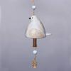 Hand Painted Resin Hanging Bird Song Bell Bird Wind Chime For Wall Window Door Wind Bell Hanging Ornaments Garden Patio Decor