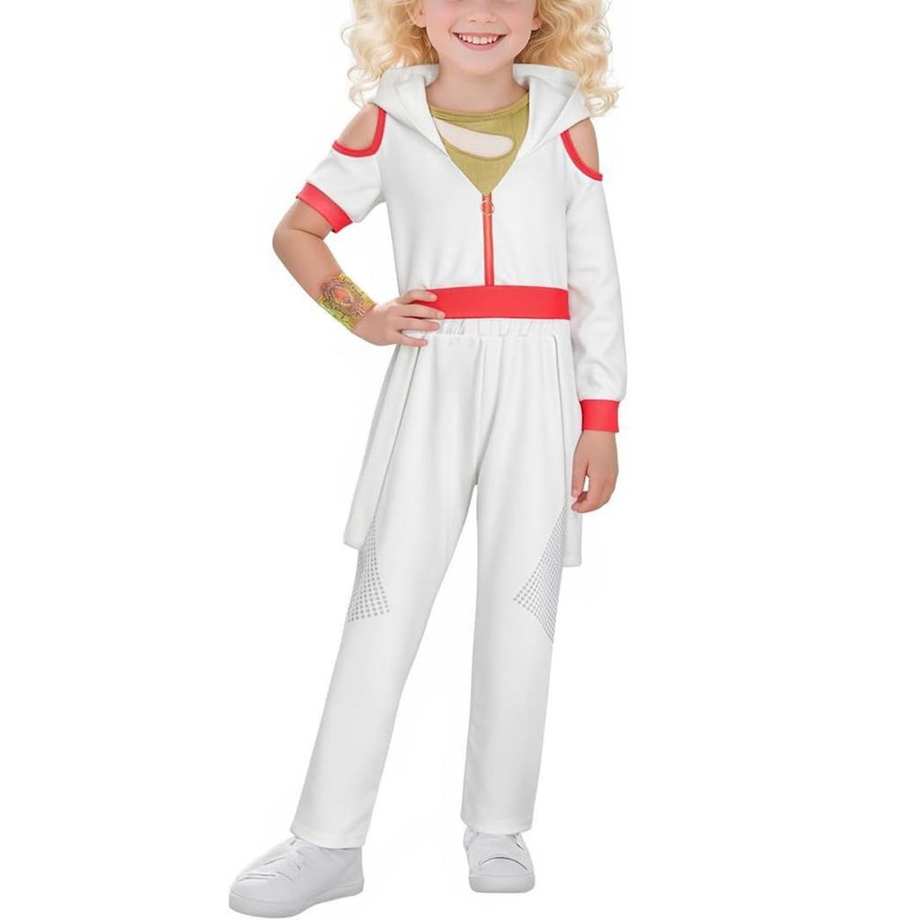 Halloween Role Play Hooded Suit Kids COS Costume