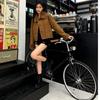 Retro Coffee Lamb Wool Jacket with Fur Lining – Trendy, Warm Top for Petite Sizes