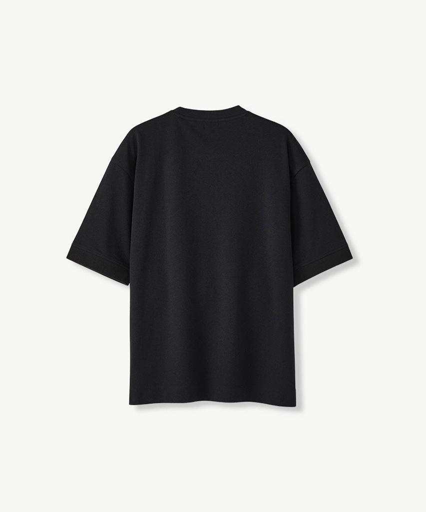 STCO Solid Short Sleeve Sweatshirt_Black (Oversized)_Stsvb56Osb