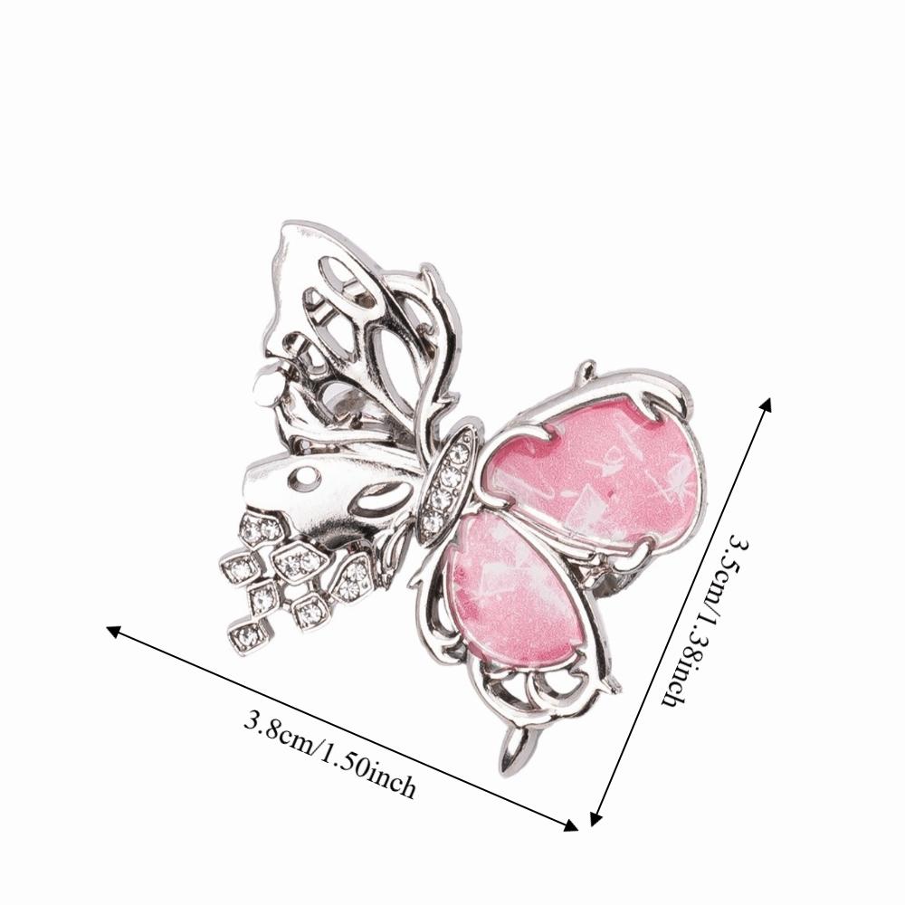 Adjustable Butterfly Waist Tightener Metal Button Tightener Nonsewing Waist Tightening Clip Pants