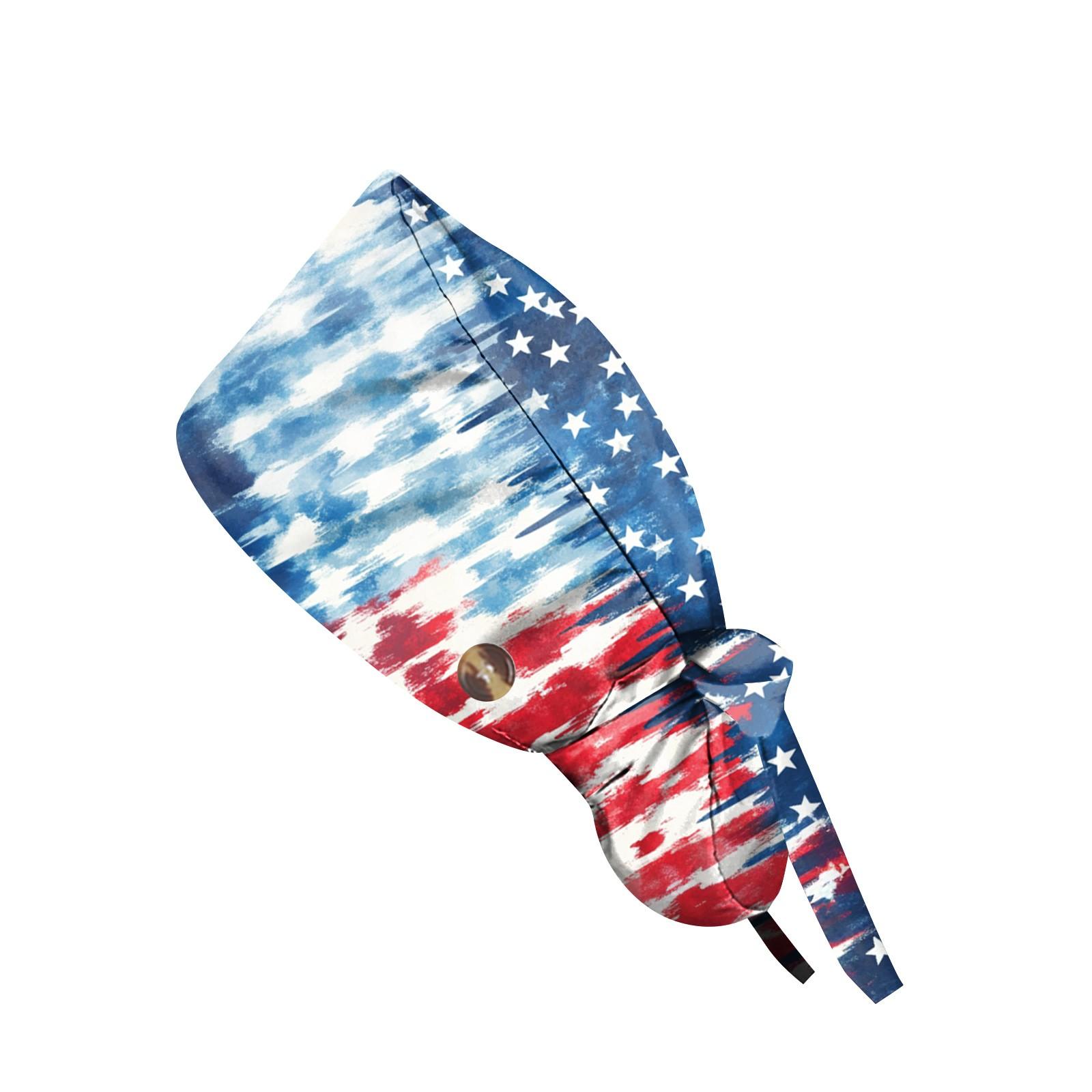 

Модная рабочая кепка с принтом, повседневная женская кепка с хвостиком, кепка с повязкой, кепка Baotou One Size синий