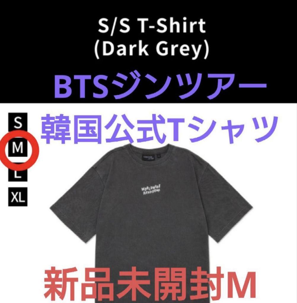 [USED] Officially Sold Out! BTS Jin RUNSEOKJIN Korean Gray WWH T-Shirt M
