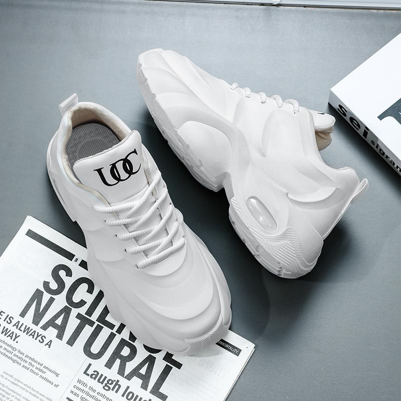 Spring and Autumn New Exquisite Men's Sneakers Youth Thick Soled Height Increasing Sports Running Shoes  Para Hombres