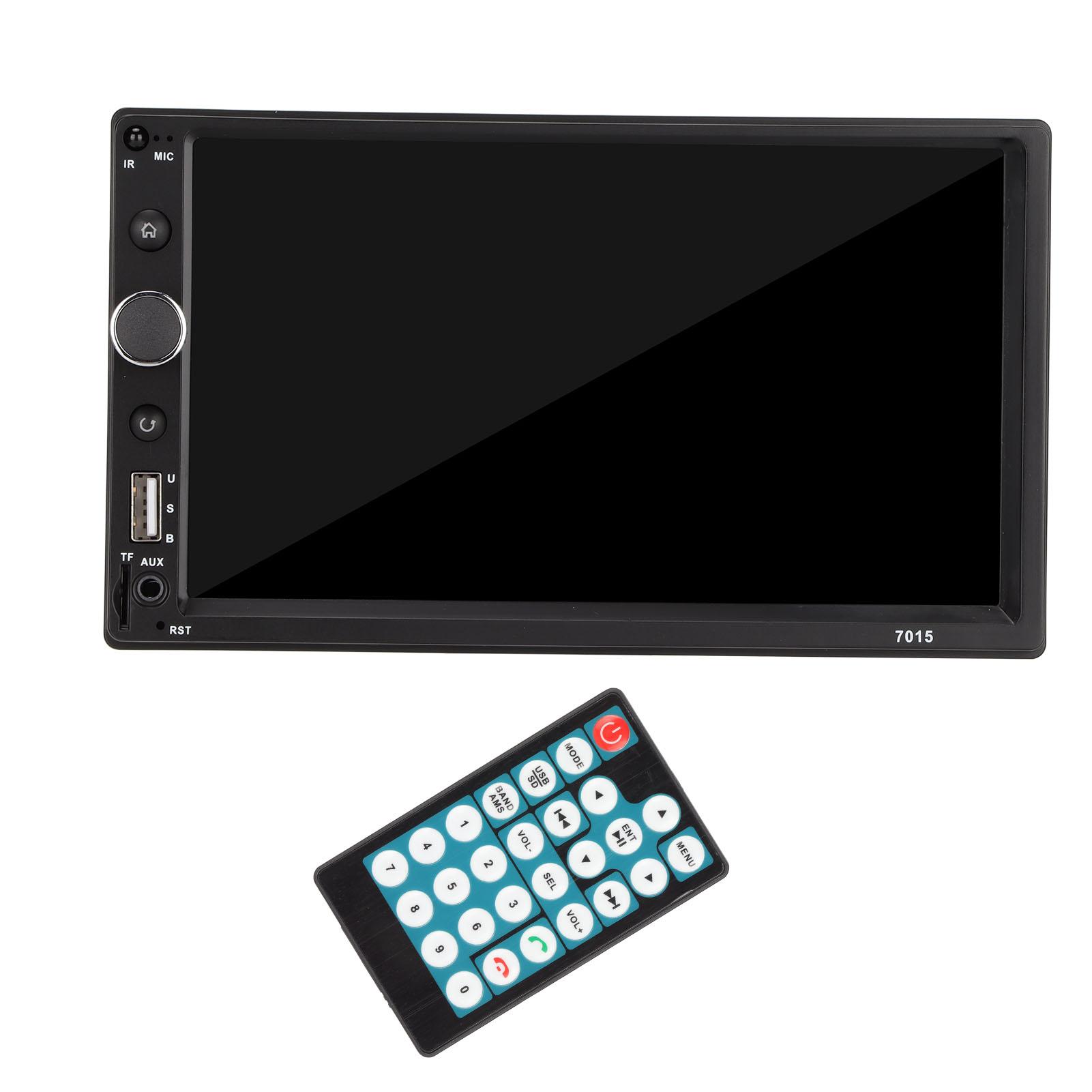 

7-дюймовая 2DIN автомобильная стереосистема с CarPlay Auto Bluetooth FM-радио Mirror Link 1080P Hands-free Call Reversing