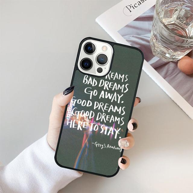 

Coque Capa GREYS ANATOMY Coque Shell For iPhone 17 Air 15 16 14 13 12 Pro Max 11 Pro Max Plus Phone Case Cover iPhone 11pro max