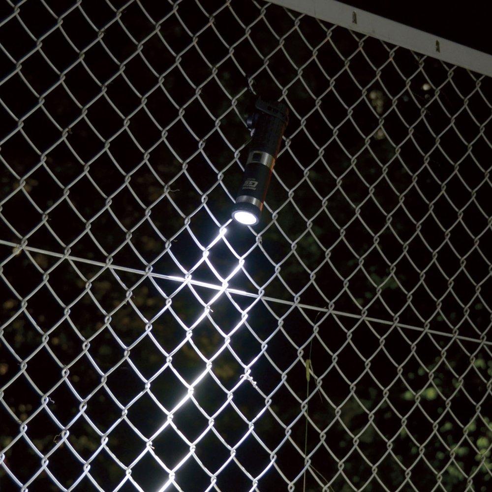 GENTOS Flashlight GENTOS Pro 150 Practical Lighting Time 13 ANSI Standard For Power Disaster Prevention [Brightness Lumens, Hours] GS-F02CSV