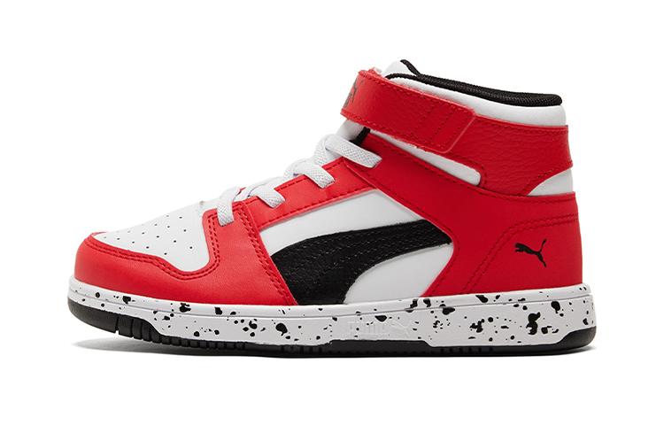 Puma Rebound LayUp Little Kid  Speckled - High Risk Red  27.5