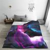 Super Soft BlanketGirls Boys Picnic KPop Demon Hunters Anime Bedding Throws  Flannel Bedspread For Living Room Sofa Bed Cover