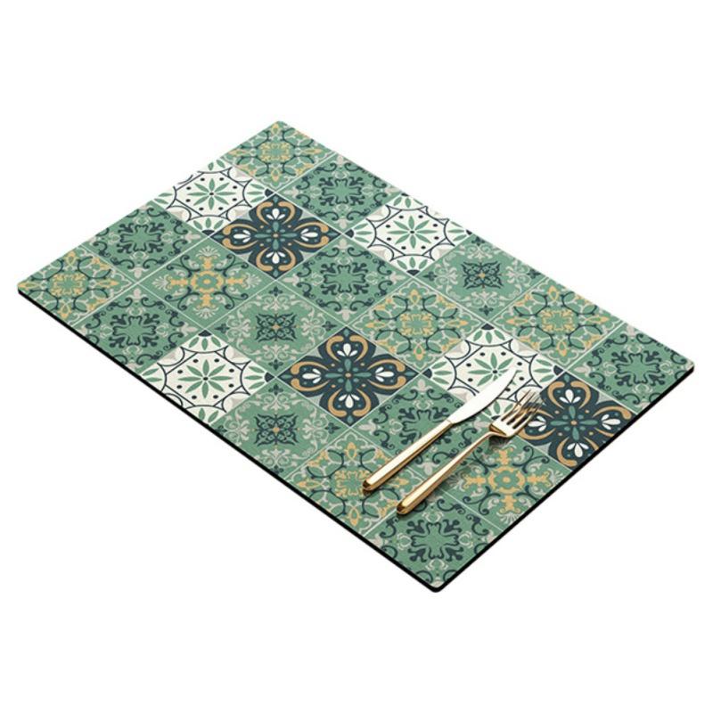 Diatomite Drain Mat for Kitchen Water Absorbing Faucet Pad Non-slip Soft Countertop Mat Insulation Placemat Wash Free Coaster