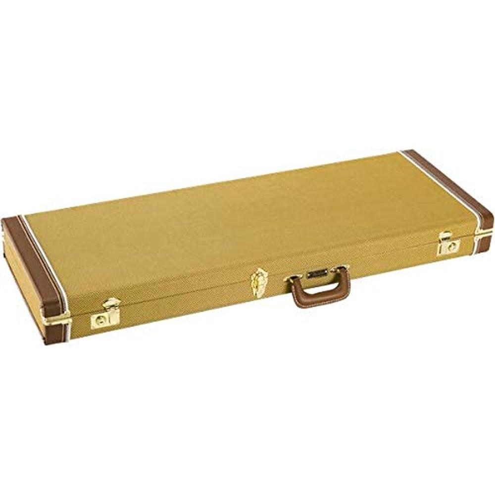 Electric Guitar Hard Case Classic Series Wood for Strat/Tele, Tweed