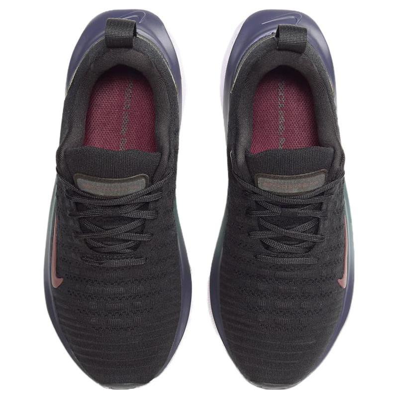 Nike React Infinity Run Flyknit 4 'Black Purple' Women's Sneakers DR2670-008