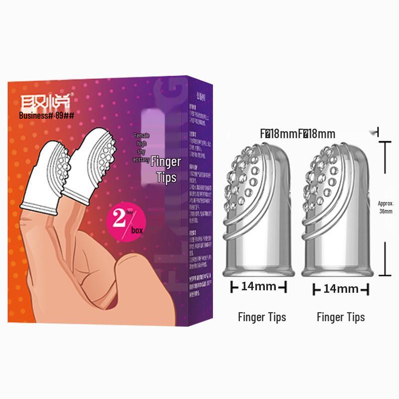 Pleasure Finger Snap-On Sleeve for Unisex Erotic Play