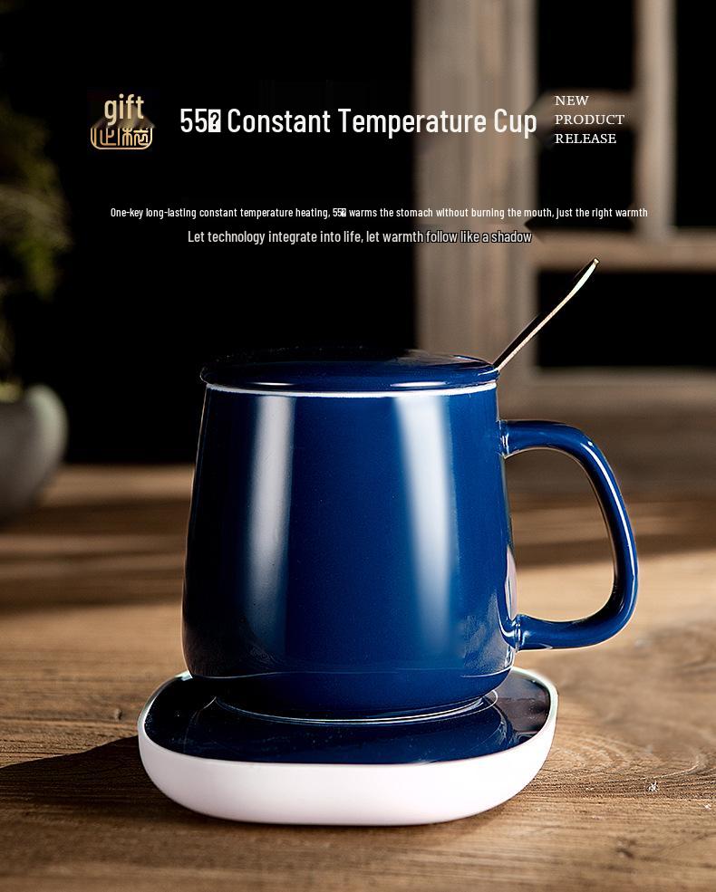 Creative Ceramic Water Cup Set - Office Business Gift Box for Company Occasions