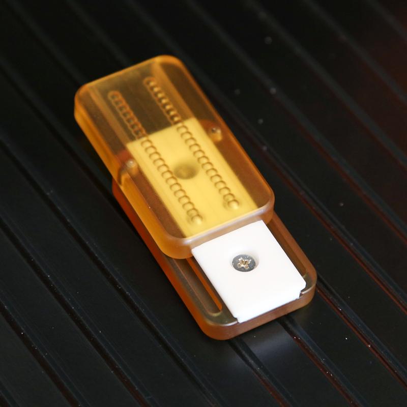 PEI Double-Side Push Fidget Slider Fidget Toy Decompression EDC Haptic Coin Machinery Slider For Adults (Teflon)