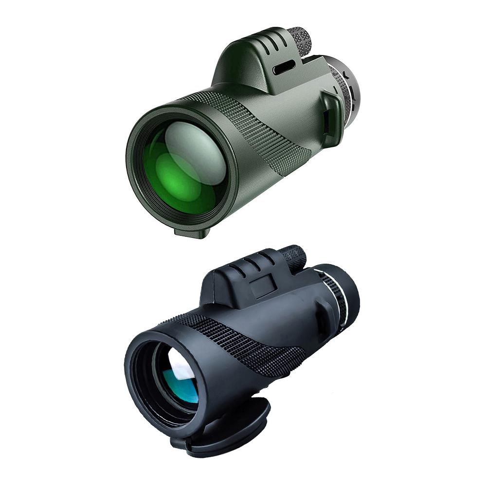 80x100 HD Night Vision Monocular Powerful Digital Binoculars Professional Binoculars Moisture-proof for Outdoor Camping Supplies