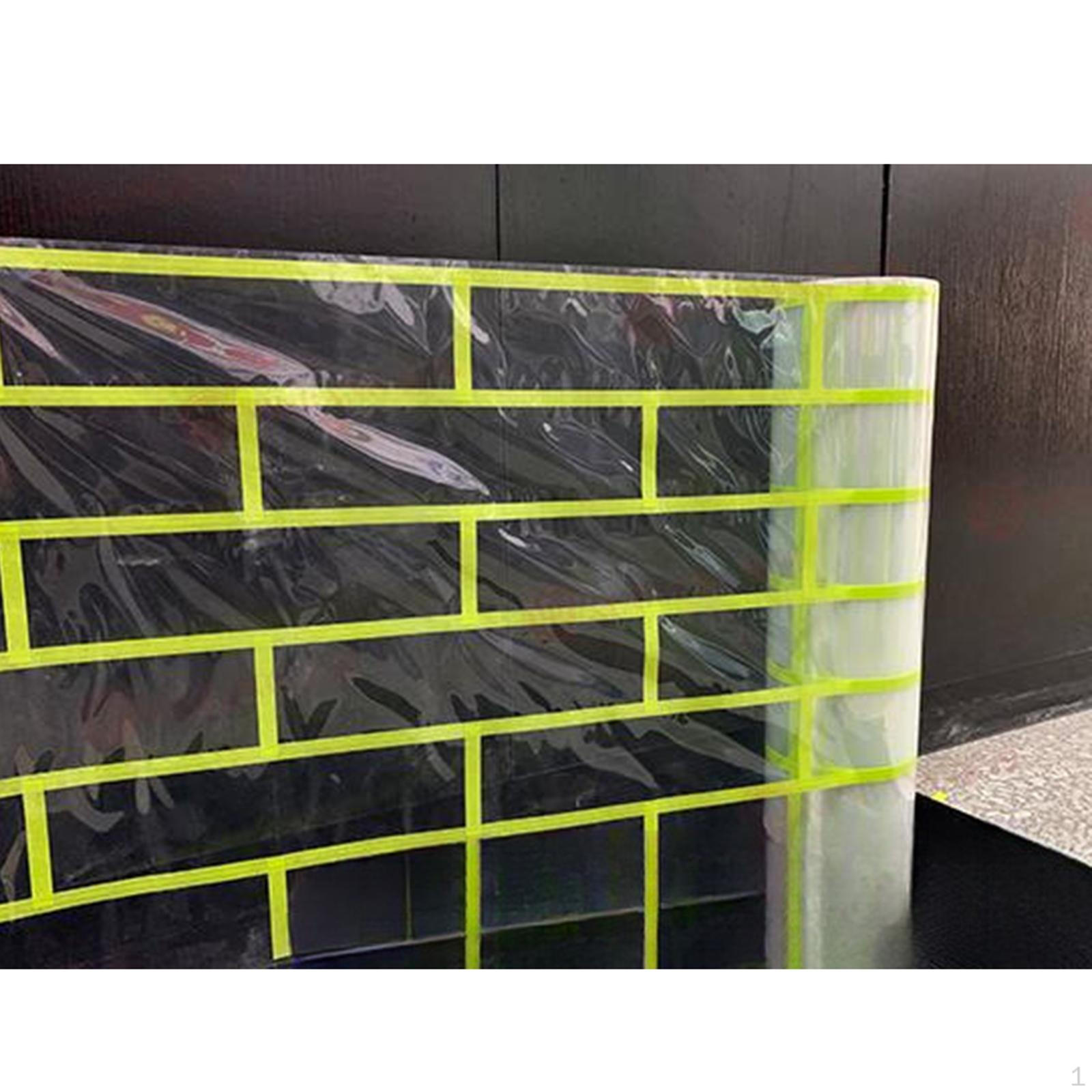 

Кирпичная Имитация Ленты Наружный Декор Клеи Украшение Высокая Адгезия Декоративная Наклейка с Сетчатым Узором