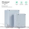 Outdoor ABS Plastic Waterproof Junction Box, Dustproof Cable Distribution, Rainproof R-Type Monitoring Box.