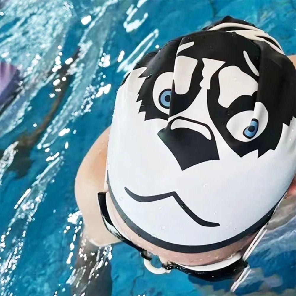 Dog Swimming Hat Creative Diving Hat Swim Head Hood Pool Headgear Water Activities