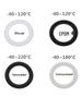 Silicone Quick-Release Sealing Ring & PTFE EPDM Fluoro Rubber Gasket Set
