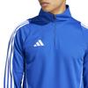 Adidas Tiro 24 Training HAS96 Zip Casual Team Royal Size Men's Top, Jacket, Lifestyle, Blue/White (IS1042), J/M