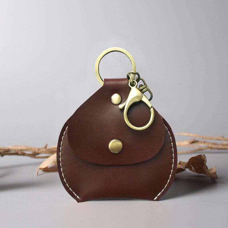 Ретро креативные мужские и женские футляры для мелочи ручной работы из натуральной — фото 6