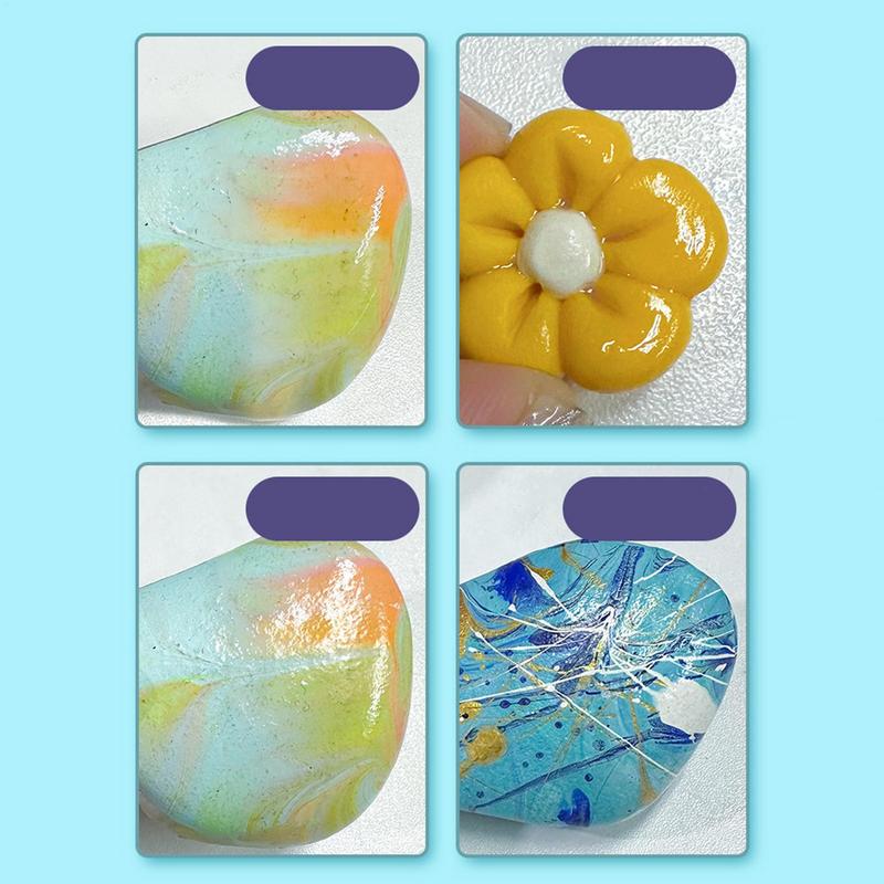 Air Dry Clay Varnish 120ml Acrylic Varnish Clay Gloss For Shine Glossy Clay Varnish Waterproof Air Dry Clay Sealant High Gloss