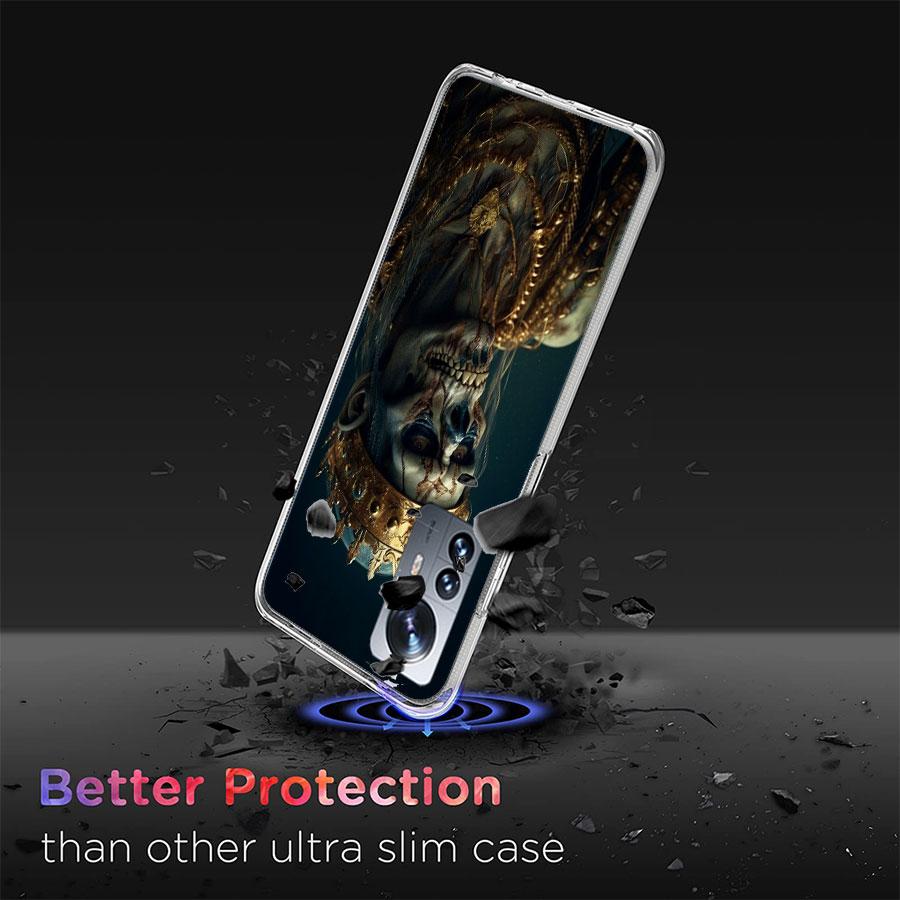 Crown Skeleton Emperor Phone Case For Redmi Note 15 Pro 5G 14 13 12 Pro Plus 11 11T 11E 11S 10 Pro 10S 9 9S Cover Cell Clear wit