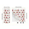 1roll Christmas Printed Kitchen Paper Oil and Water Absorption Disposable Kitchen Paper Towels for Wet & Dry Use Party Decor