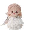 Wedding Dress 20cm Cotton Doll Clothes 20cm Doll Flower Dress  DIY Keychain Pendant