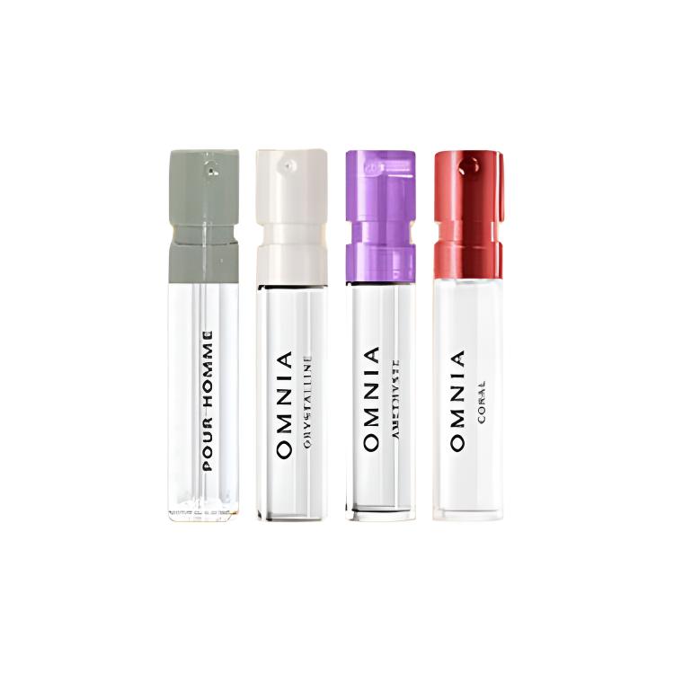 Пробники парфюма BVLGARI Унисекс Four-Piece Set