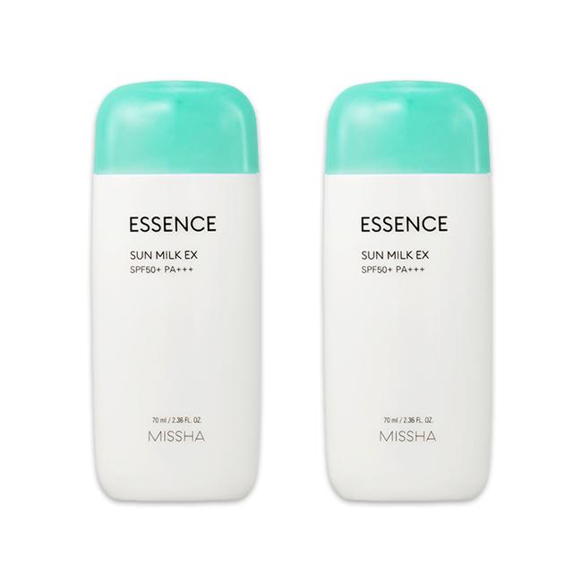 MISSHA Leche Protectora Solar Todo Alrededor Segura EX SPF50+ PA+++ 70ml (Esencia / Resistente al Agua / Acabado Suave) (10 Opciones)