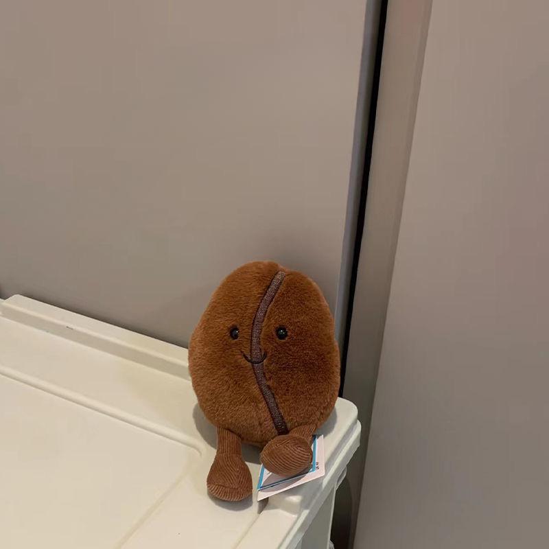 

Новые детские игрушки Забавные кофейные зерна Милая модная плюшевая кукла small 13cm (weight 65g)