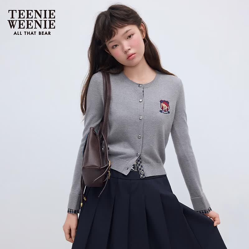 Teenie Weenie Bear Knitted Cardigan